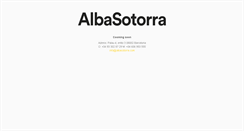 Desktop Screenshot of albasotorra.com